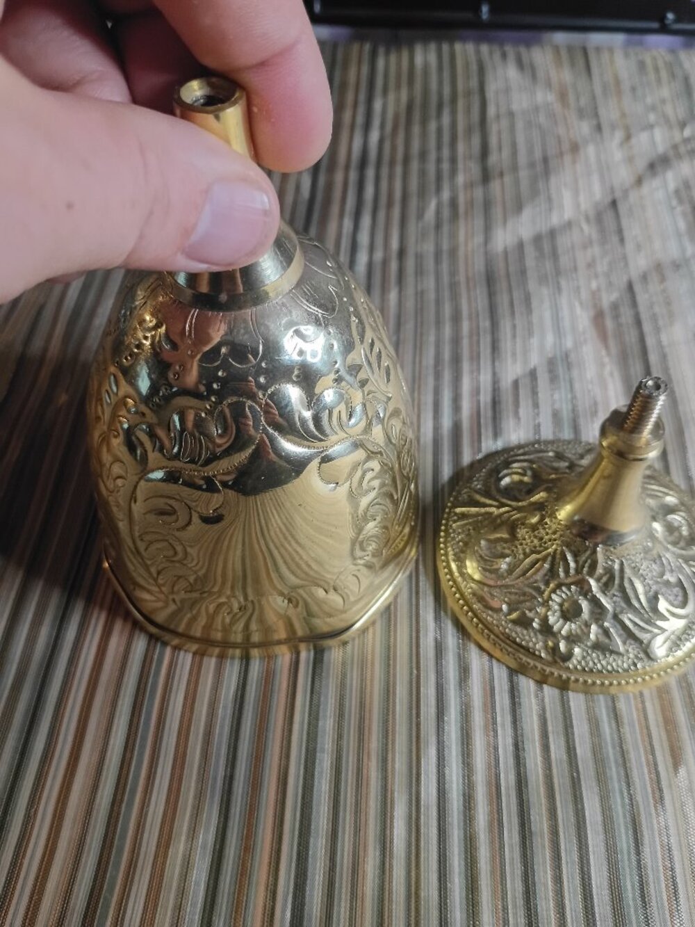 solid brass goblet - Picture 5 of 8